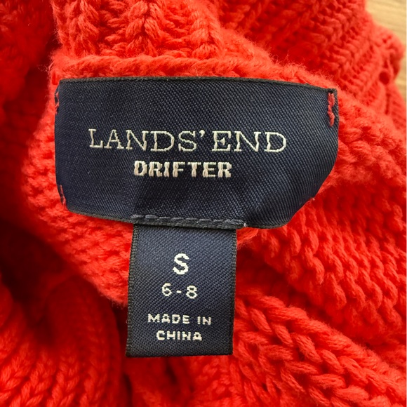 Lands’ End “Drifter” Turtleneck Sweater – Small - Picture 2 of 4